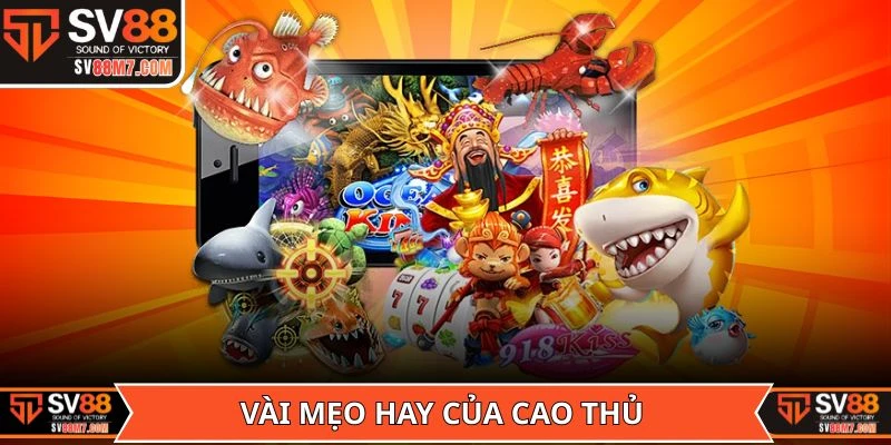 Vài mẹo hay của cao thủ khi chơi Bắn Cá Thần Rồng
